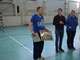 Фото 4. 16 апреля команда Совета ветеранов приняла участие в заводских соревнованиях по волейболу